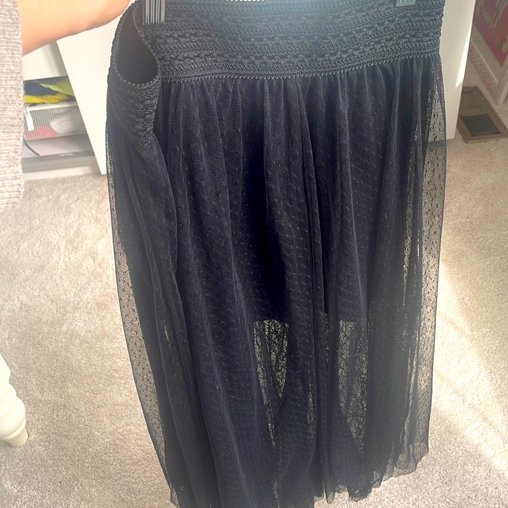 Free people lace skirt